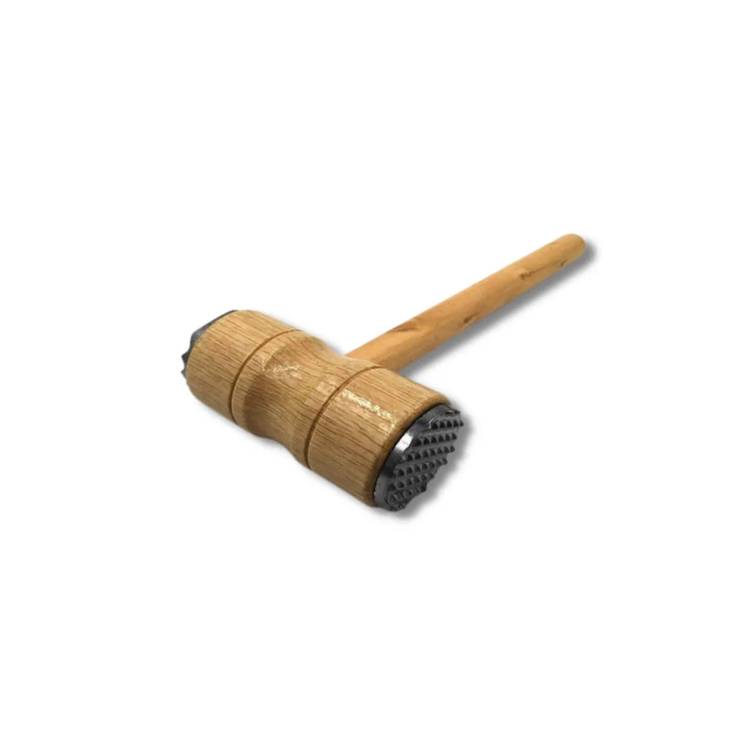 Martillo Para Carne Milanesa Aluminio Madera Cocina YH-101