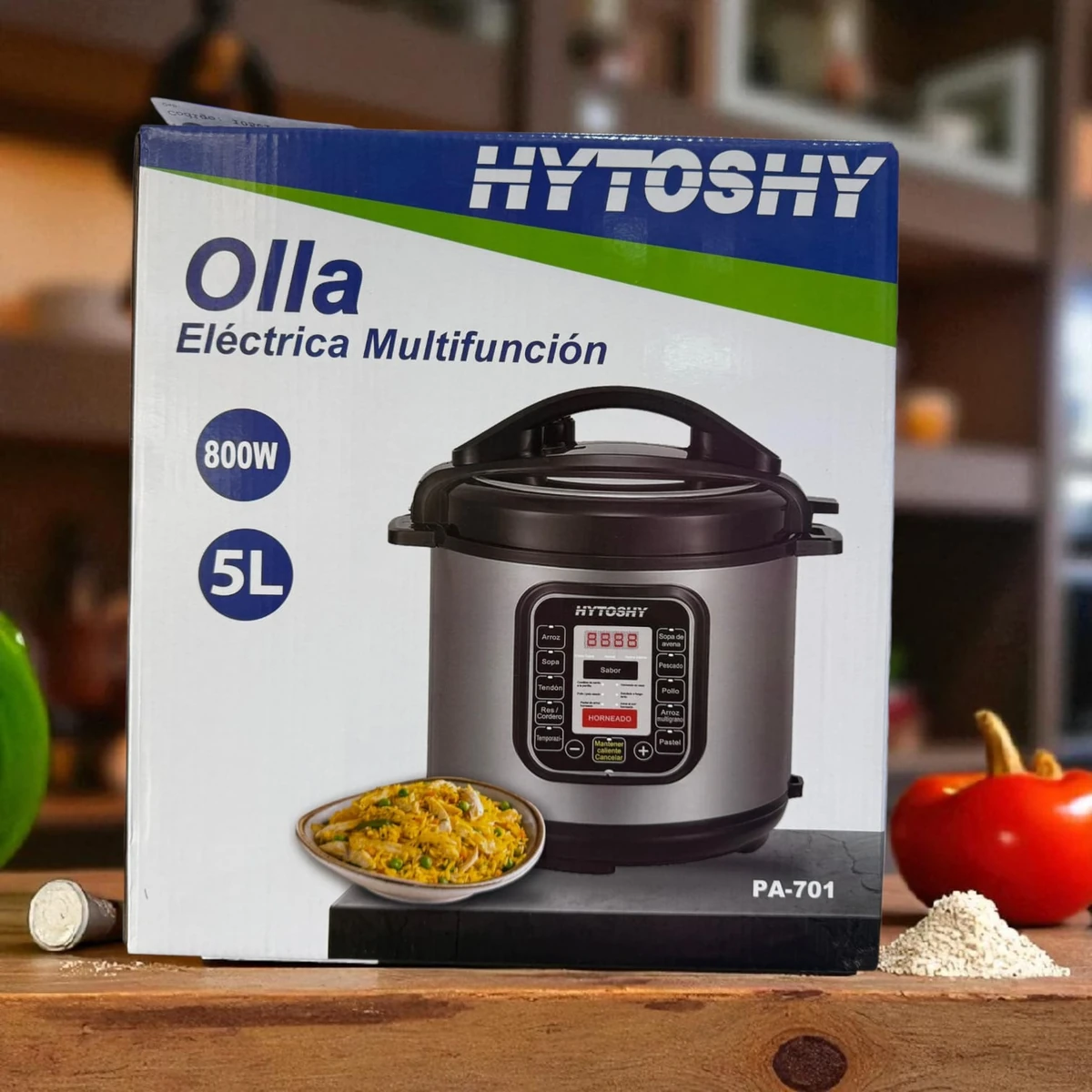 Olla presion Electrica Multifuncion arrocera Hytoshy PA-701