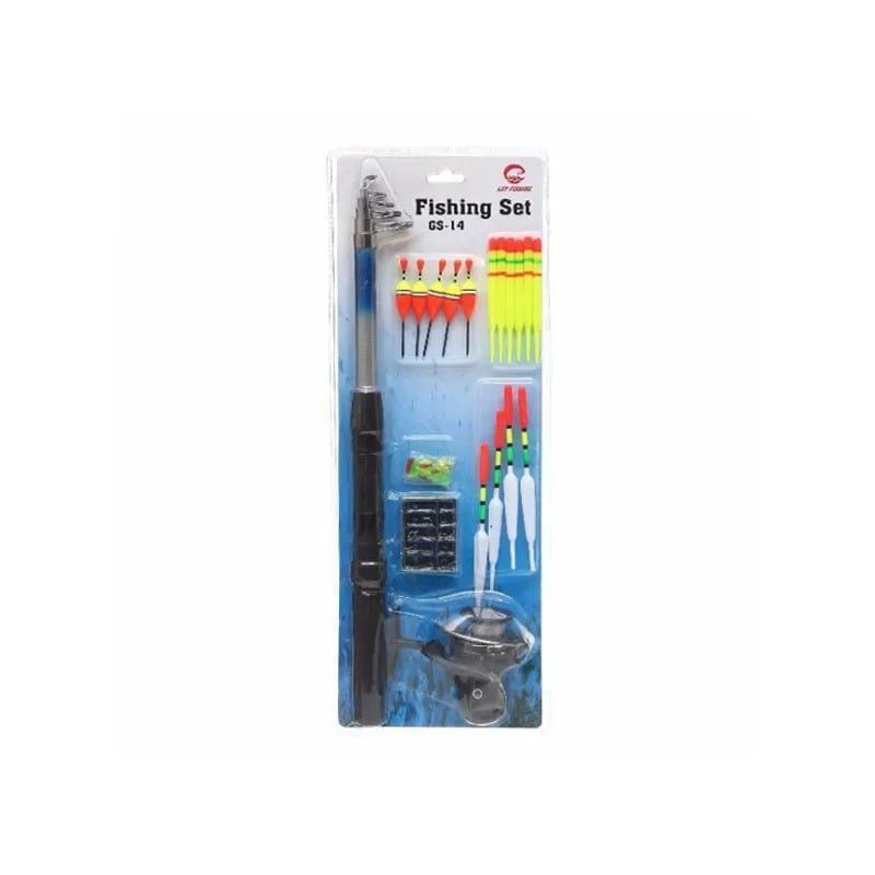 Set de Pesca Caña De Pescar LST Fishing GS-14 Blister Azul