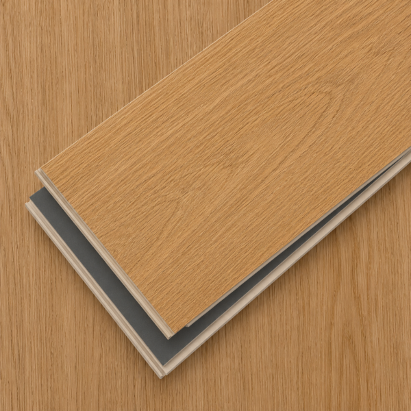 Piso Vinilico Vinilo SPC 5mm Simil Madera Oak con Manta Incluida
