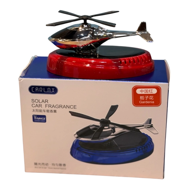 Helicoptero Ambiertador Aromatizador Con Carga Solar KTP030