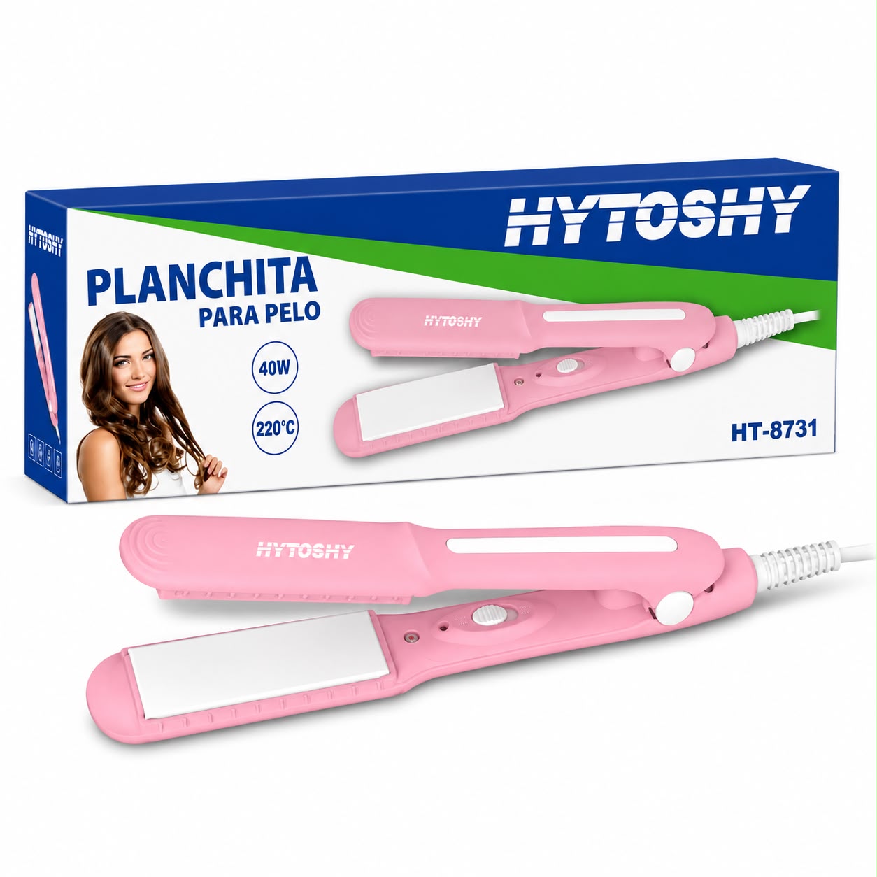 Planchita de Pelo 40W Hytoshy HT-8731