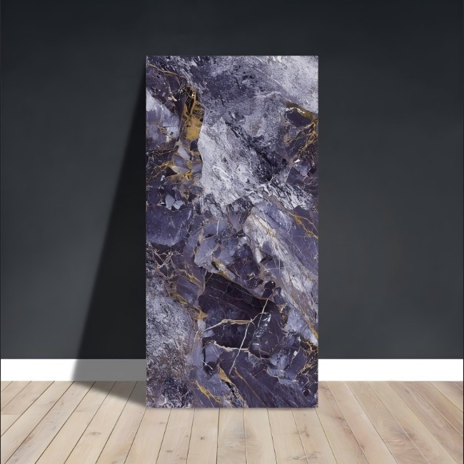 Caja 100u. Vinilo Simil Marmol BR100 Violeta 40x80cm BR-100