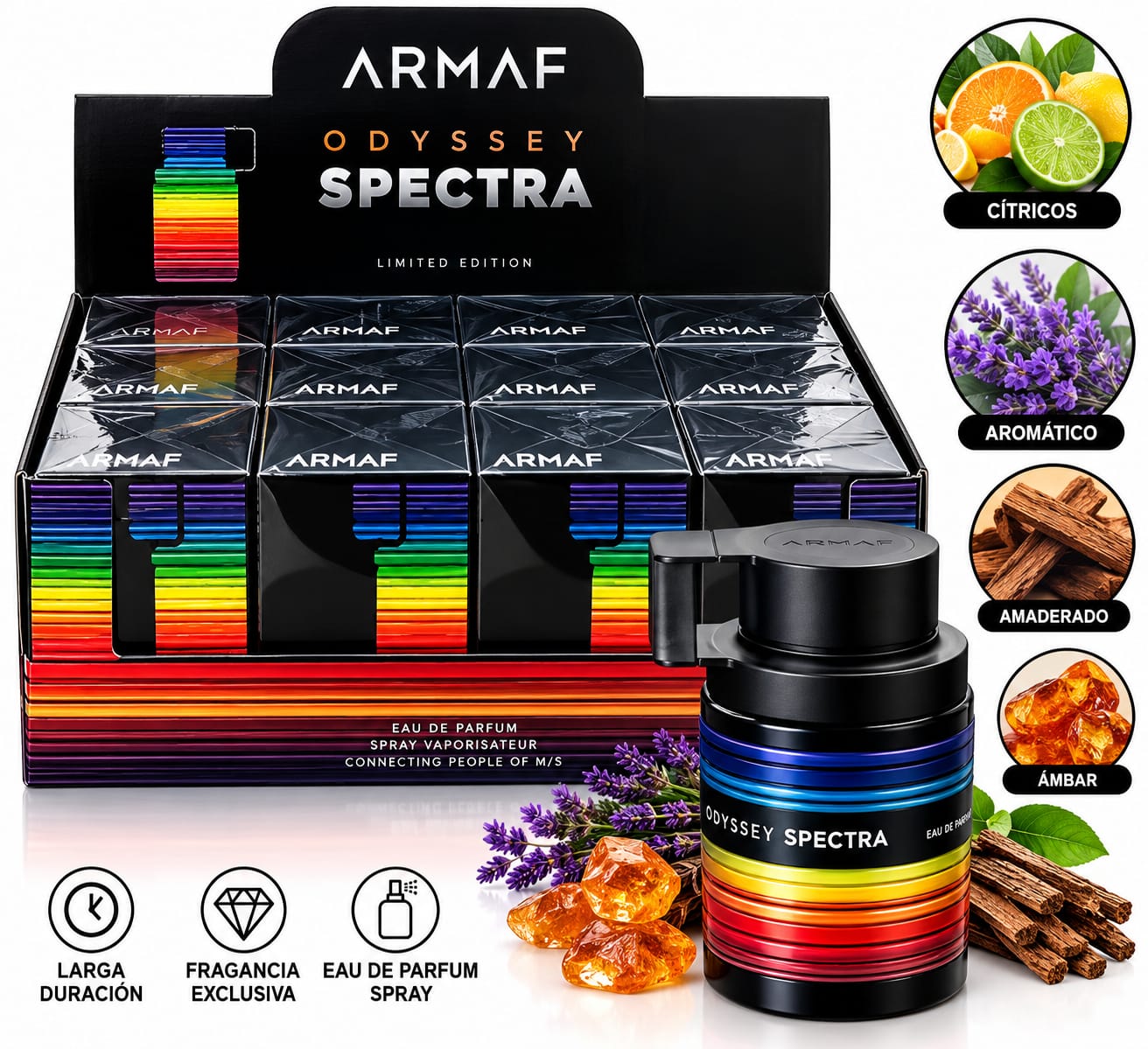 Perfume Armaf Odyssey Spectra Rainbow Eau de Parfum 30ML