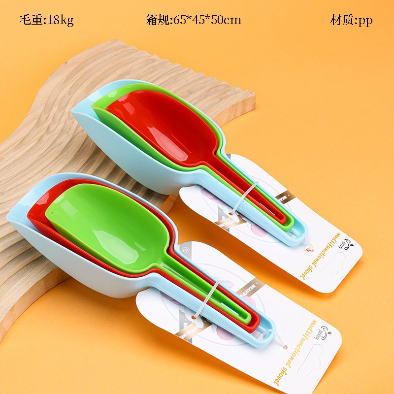 Set De Palitas X3 Para Alimentos Harina Hielo Multiusos NEXT MB-0617