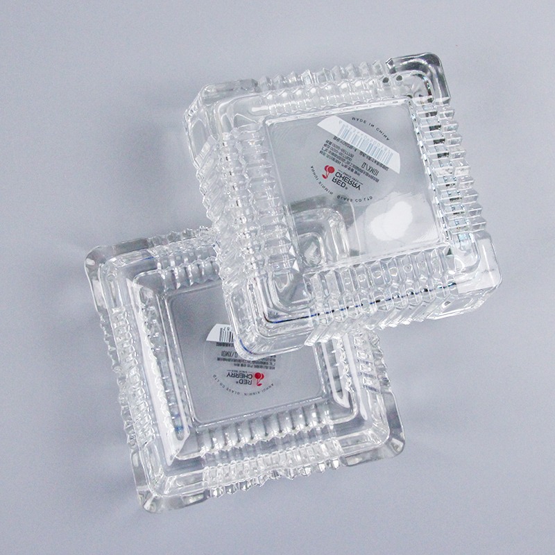 Cenicero De Vidrio Cuadrado Para Mesa NEXT YG8016-4