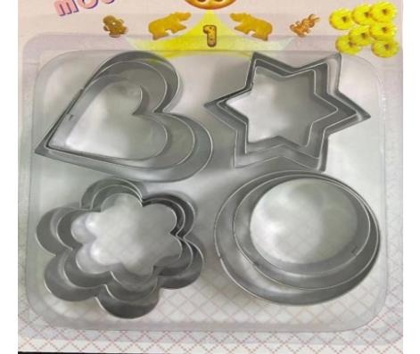 Set de12 cortantes para repostería NEXT IMPORT MB-0010