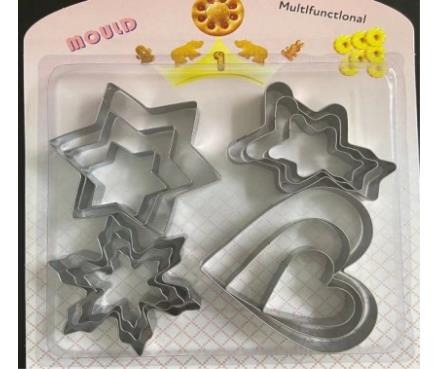 Set de12 cortantes para repostería NEXT MB–0010