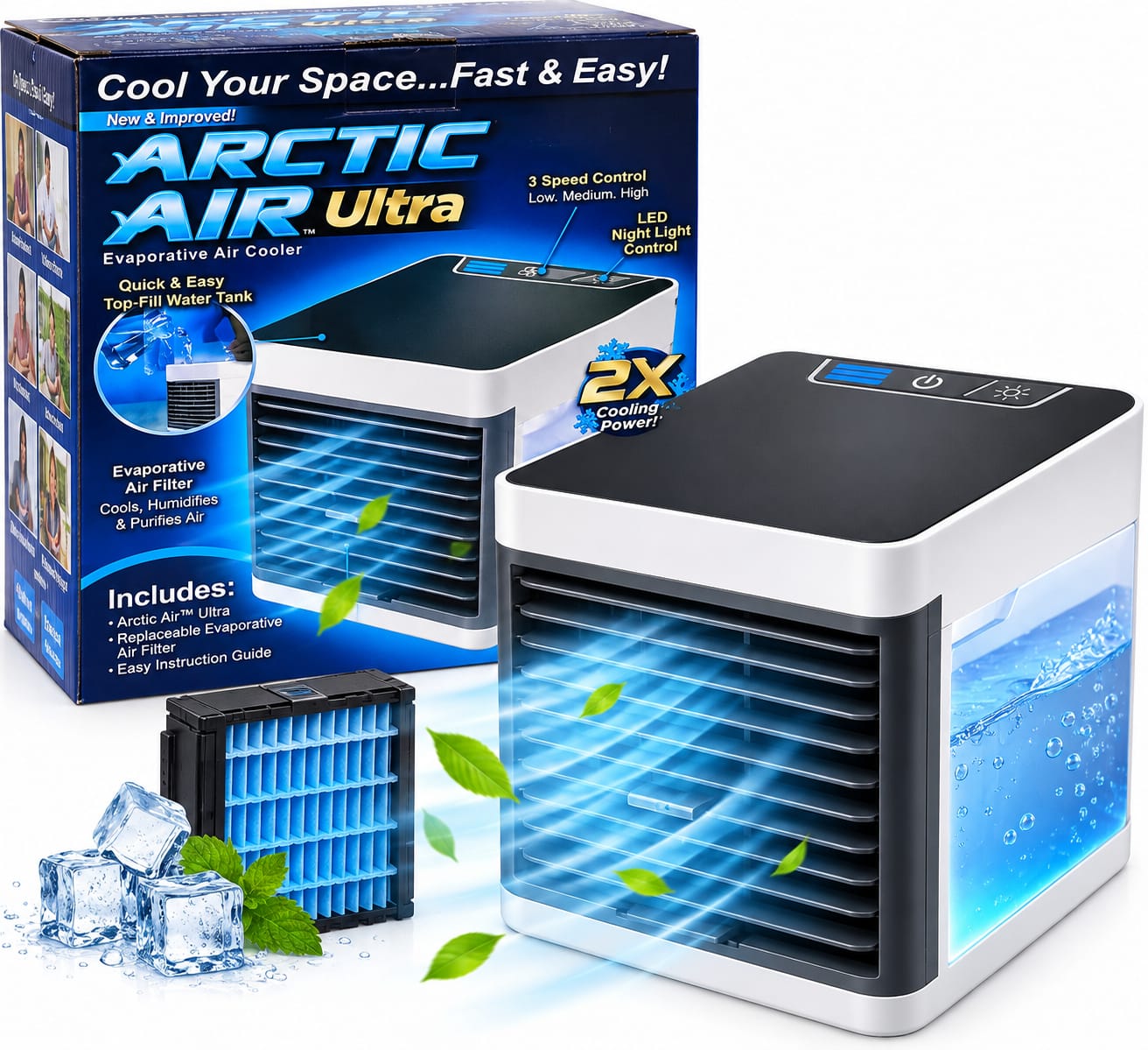 Mini Aire Acondicionado Portátil Personal KK-67665
