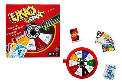 Uno Spin Juego De Mesa Familiar Divertido D-33409