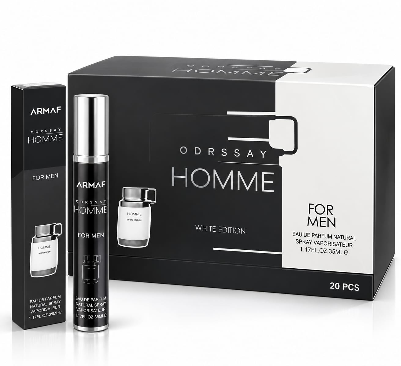 Caja 20u. Mini Perfume Odyssey Homme 35ml