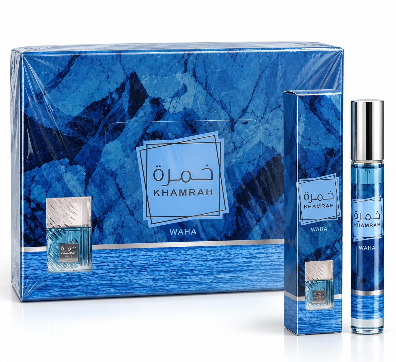 Caja 20u. Mini Perfume Khamrah Waha Tubo 35ml